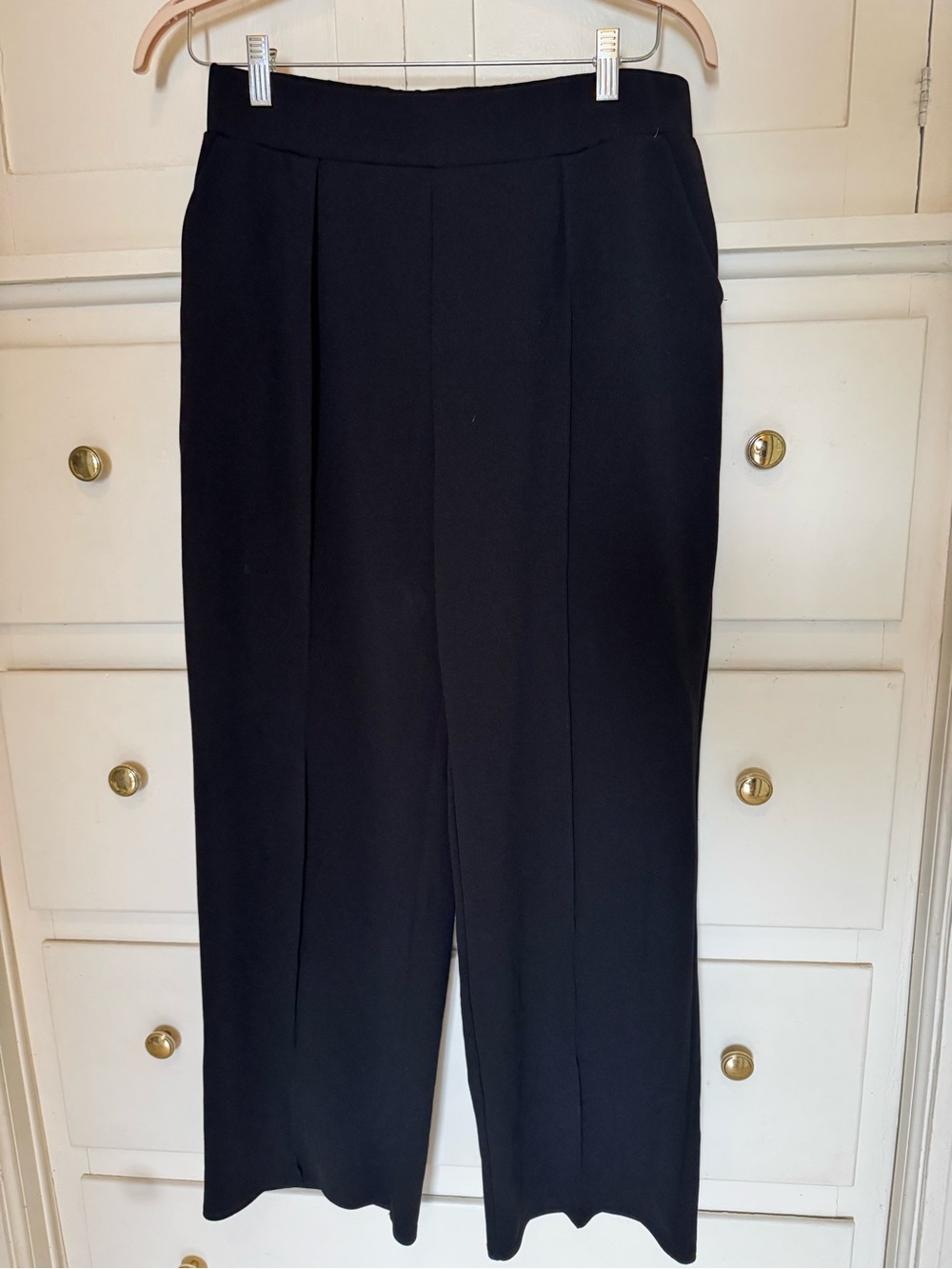 H&M Classic Black Wide-Leg Women's Pants